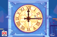 Clock Tower Face Background