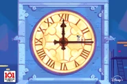 Clock Tower Face Background