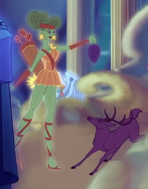 artemis in hercules