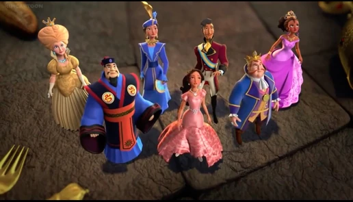 Elena and shrunken royals