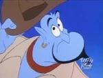 Genie realizing he just went overboard