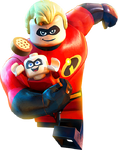 Mr. Incredible in LEGO The Incredibles.