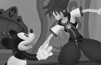 Sora y Mickey del pasado.