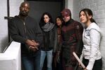 The Defenders - 1x07 - Fish in the Jailhouse - Photography - Luke, Jessica, Claire, Daredevil and Colleen