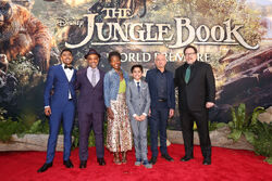 The Jungle Book 2016 World Premiere Cast