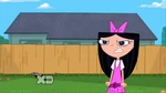 Isabella frustrated on the fact that Meap is cuter than Phineas in his opinion
