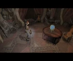 Zeke Holloway meets Madame Leota in the 2003 video game