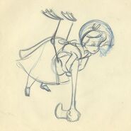 Alice Flamingo Milt Kahl sketch