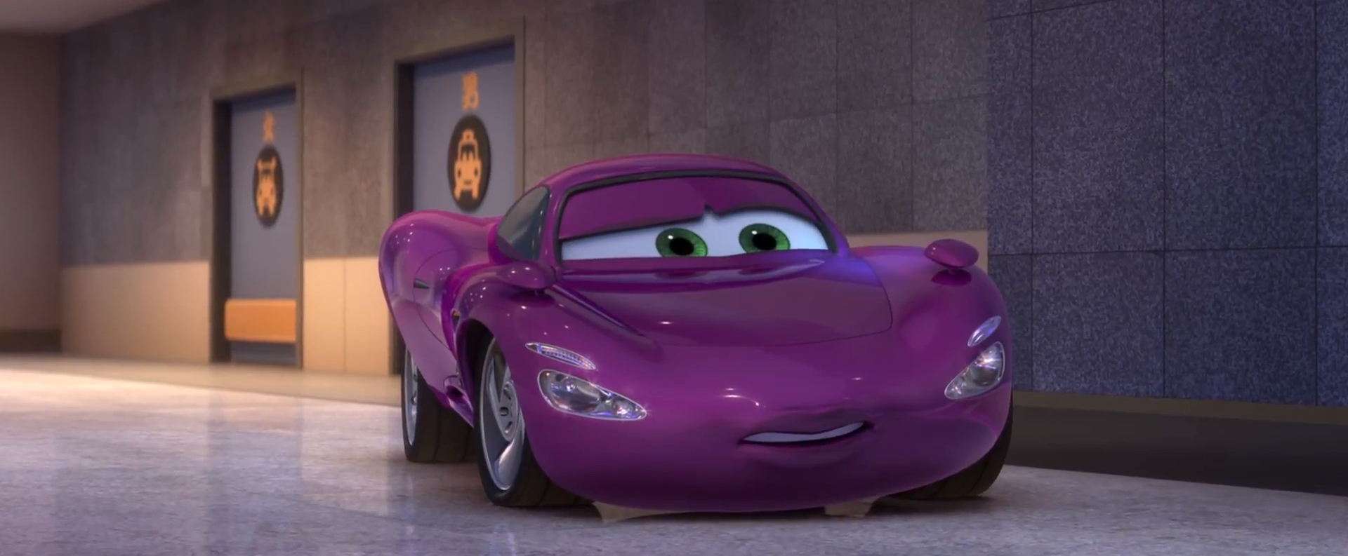 Holley Shiftwell Disney Pixar Cars 2 Movie Car