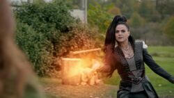 Once Upon a Time - 6x09 - Changelings - Evil Queen Fireball