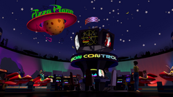 Pizza planet toy story deals scene