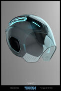 Sam Flynn Helmet Concept Art 1