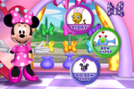 The opening screen for the "Minnie Bow Maker" app