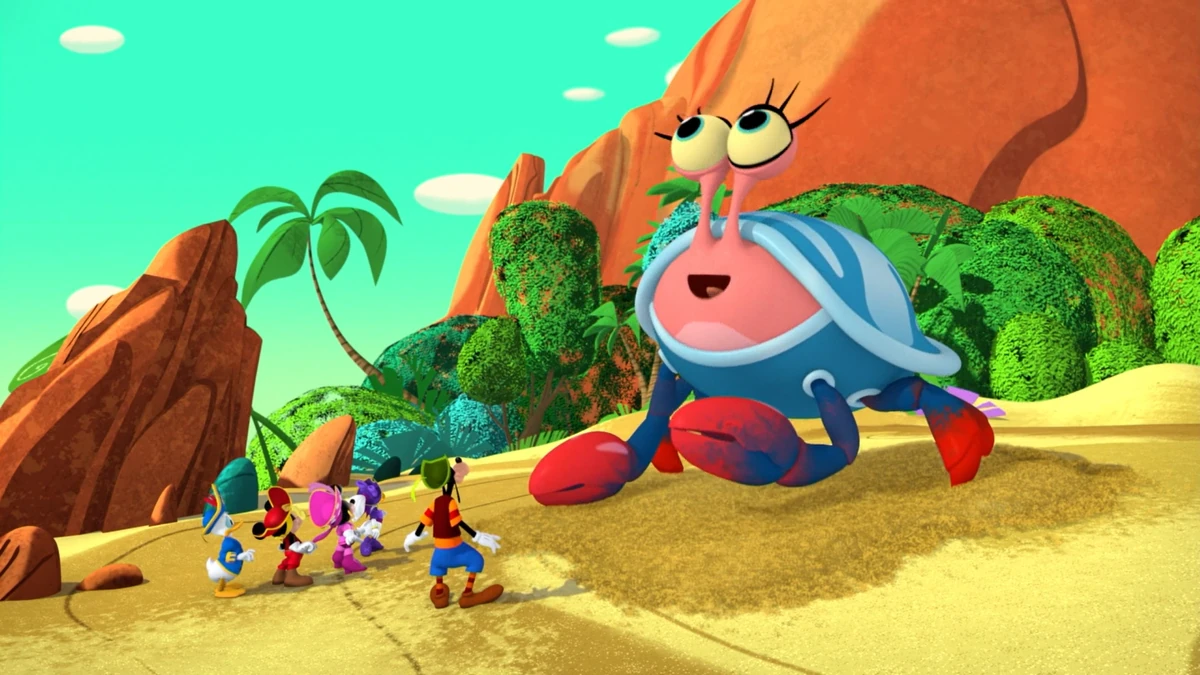 To Giant Crab Island! Disney Wiki Fandom