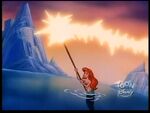 Ariel powers up the trident