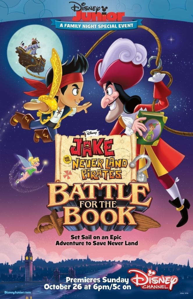 Disney Jake & The Neverland Pirates Jake With Sword & Captain Hook Figures  