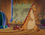 Chip 'n Dale Rescue Rangers: "Dale Beside Himself" DTZ as a dragon