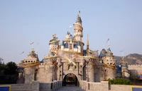 Hong Kong's 5th Anniversary overlay of the castle