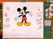 Draw Mickey