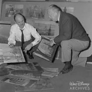 Peter Ellenshaw and Hamilton Luske Mary Poppins.jpg (107 KB) Ellenshaw and Hamilton Luske going over art for Mary Poppins.