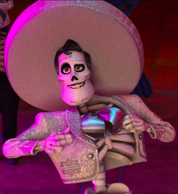 Ernesto de la Cruz at Oogie Boogie Bash at Disney California Adventure 