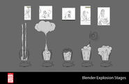 Big Hero 6 The Series props - Blender Explosion Stages