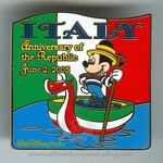 Italy Anniversary Pin