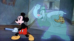 Mickey with a Lonesome Ghost