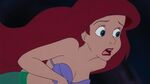 Ariel scared at the sight of Ursula's Garden