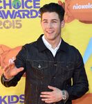 Nick Jonas attending the 2015 Nickelodeon Kids' Choice Awards.