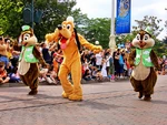Pluto with Chip and Dale