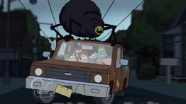 S1e12 The Trickster attacking truck