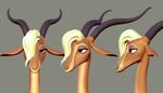 Gazelle character head model