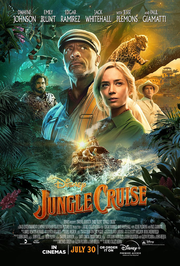 is jungle cruise a romance