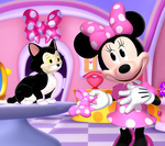 Fígaro con Minnie en Minnie's Bow-Toons.