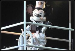 Steamboat Mickey from Fantasmic