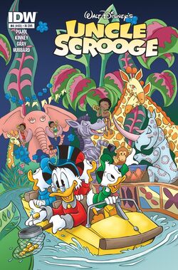 Uncle Scrooge Comic 4 Cover 2