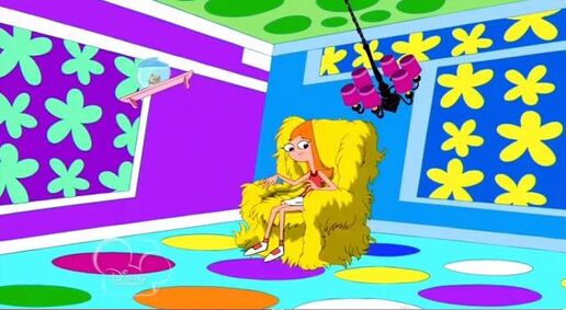 Candace in the funhouse