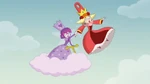 Hildy saves Queen Delightful