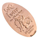 A Tokyo DisneySea Duffy the Disney Bear pressed medallion.