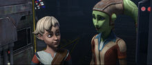 TBB - 1x11 - Devil's Deal - Omega meets Hera Syndulla