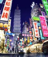 TS3Circle7JimMartin (4).jpg (281 KB) colour concept art of Taiwan street by Jim Martin.