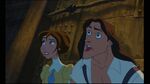 Tarzan: "Tantor!" Jane and Tarzan surprised and happy to see Tantor