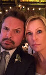 Will Friedle with his wife, Susan Martens, in November 2016.