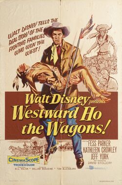 Westward Ho, the Wagons Poster