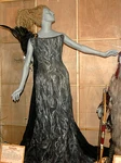 The chainmail dress worn by Jadis when she “kills” Aslan during the sacrifice scene on display at the Disney Narnia attraction