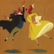 LeFoof with Drizella, by Mary Blair.