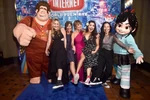 LindaLarkin, JenniferHale, Paige O'Hara, Auli'i Cravalho, and Irene Bedard.jpg (155 KB) (From L to R): Linda Larkin, Jennifer Hale, Paige O'Hara, Auli'i Cravalho, and Irene Bedard, at the Ralph Breaks the Internet premiere at the El Capitan Theatre in November 2018.