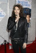 Russell Brand at premiere of Bedtime Stories in December 2008.