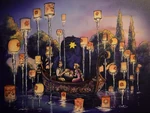 Concept Art for Tangled scene
